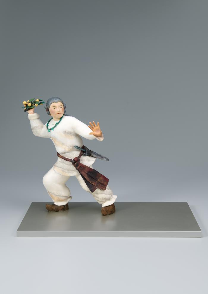 紙塑紙貼「黄泉比良坂」
