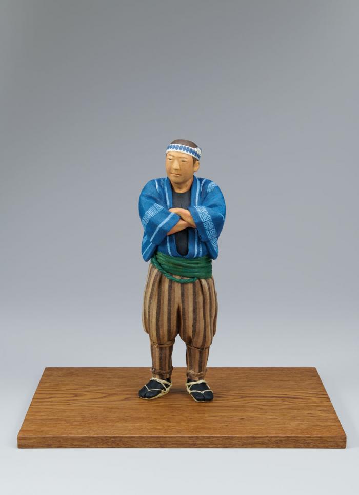 木芯桐塑紙貼「組頭」