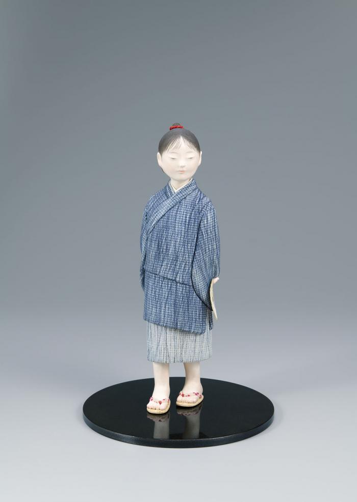 桐塑木目込「涼風」