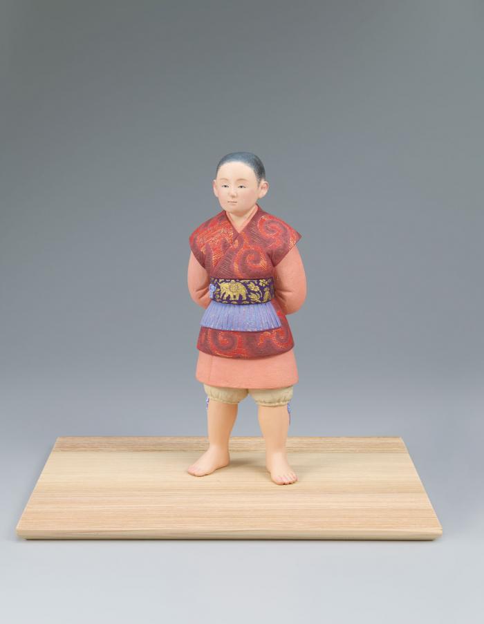 陶彫彩色「彼方なる眼差し」