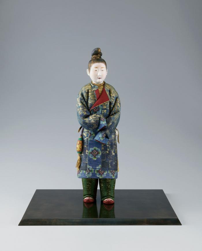 木芯桐塑紙貼「月宮 女人」