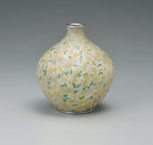 有線七宝花瓶「春麗」