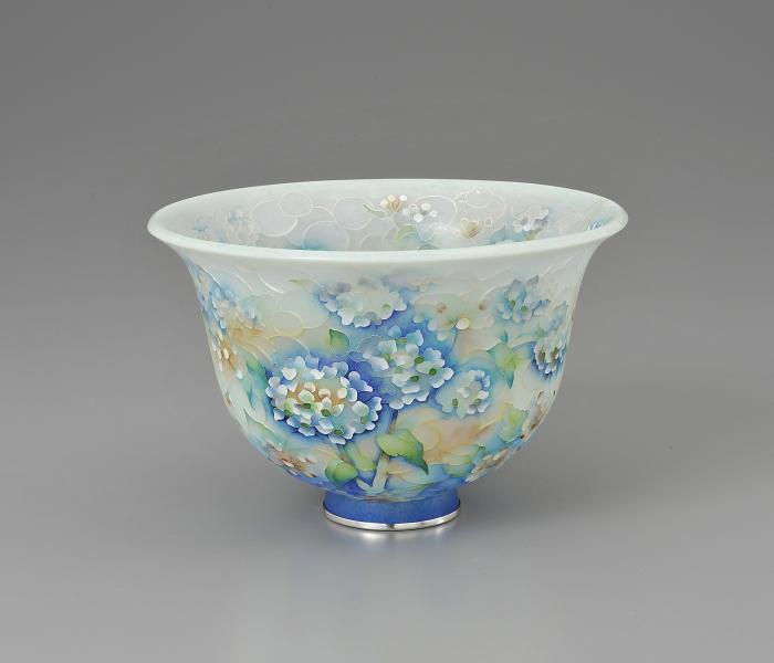 省胎七宝鉢「花の雲」