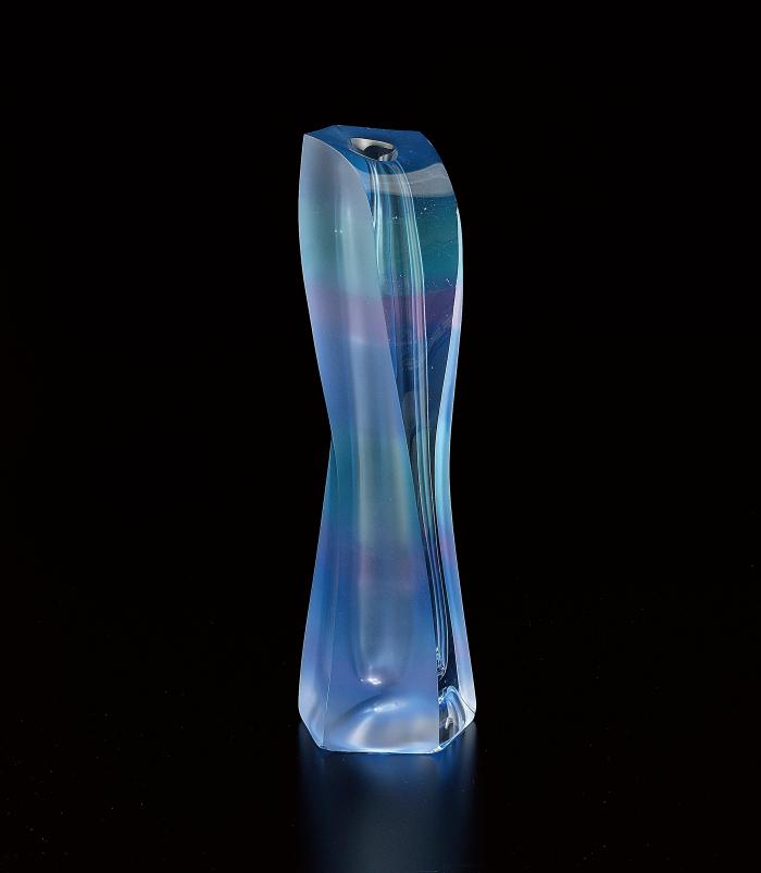 硝子花器「彩りの記憶」