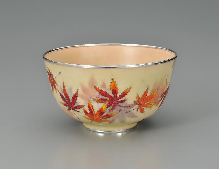 有線七宝鉢「惜秋」