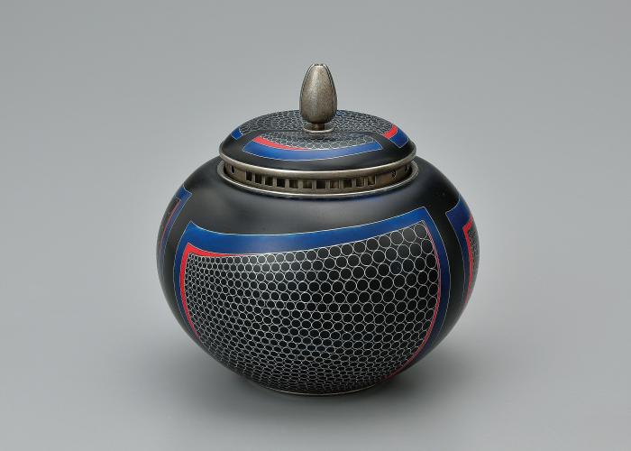 有線七宝香炉「律」