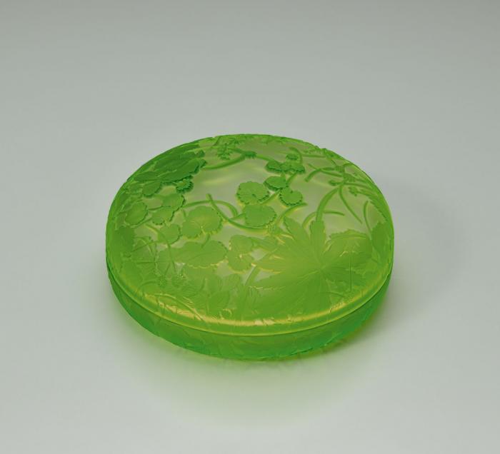硝子蓋物「浅い夏」