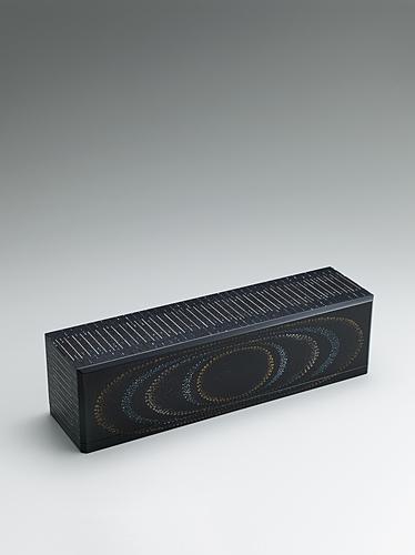 紗地塗短冊箱「波音」