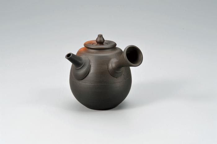 炭化窯変茶注