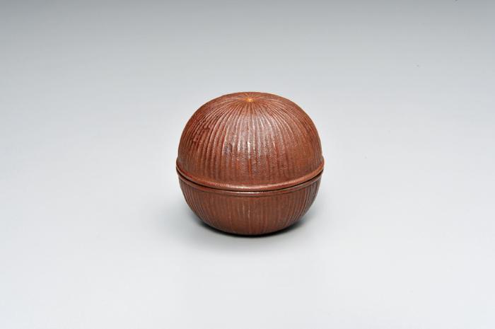 乾漆鉄錆塗茶器