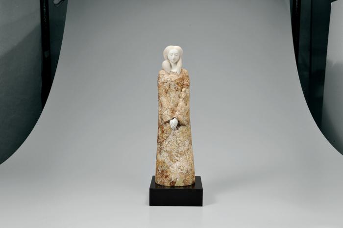 木彫植物繊維貼込「萌」