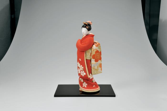 木芯桐塑木目込「想春」