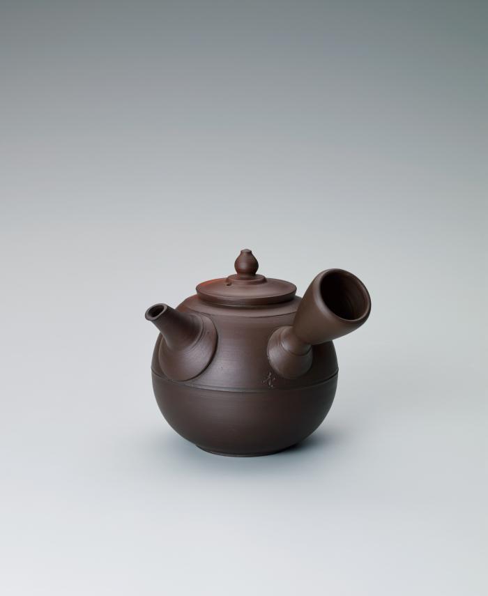 炭化窯変茶注