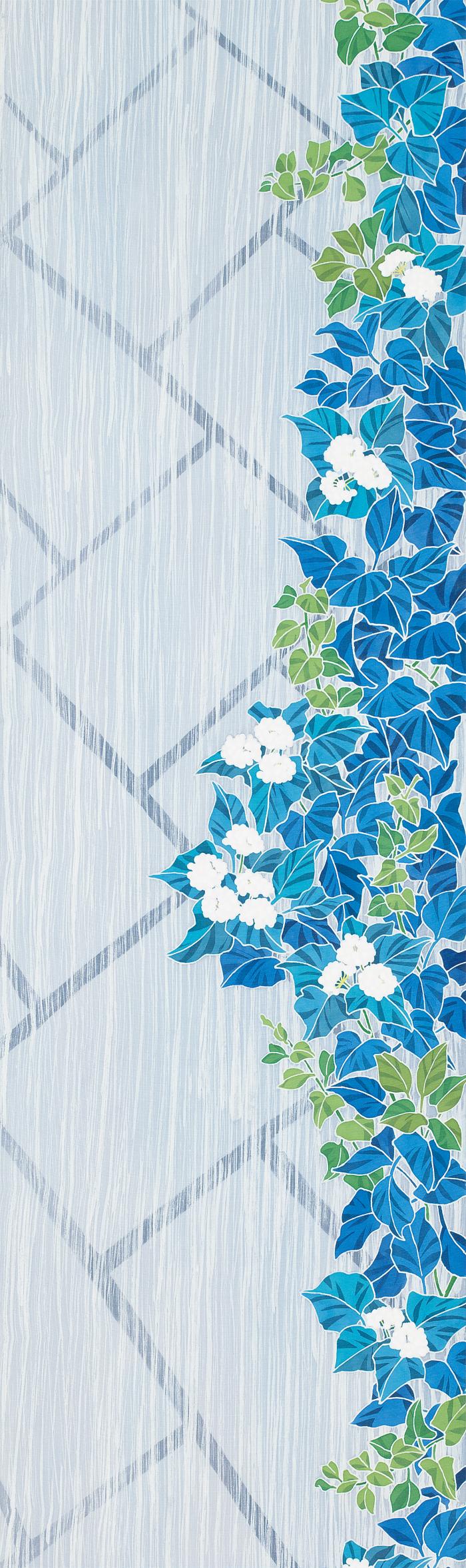 友禅染帯「蔦」