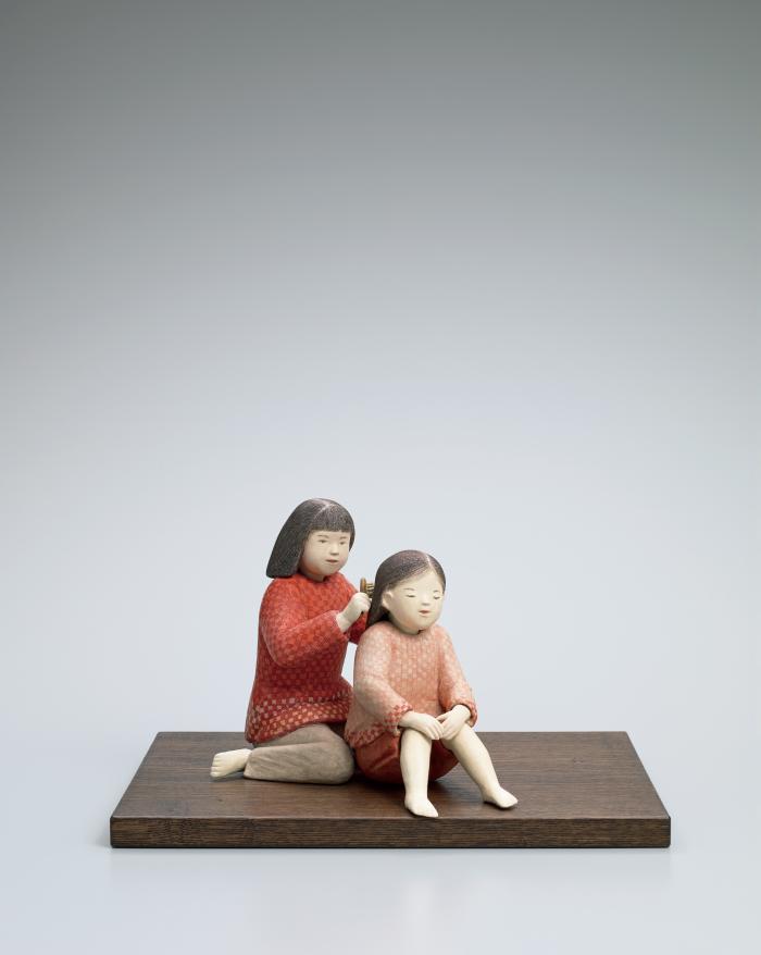 木芯桐塑布紙貼「おめかし」