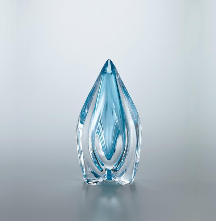 硝子花器「雫」