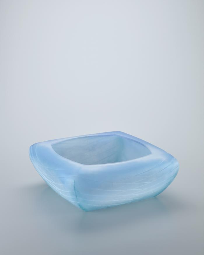 硝子角鉢「沖つ波」