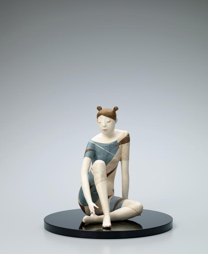 桐塑紙貼「萌し」