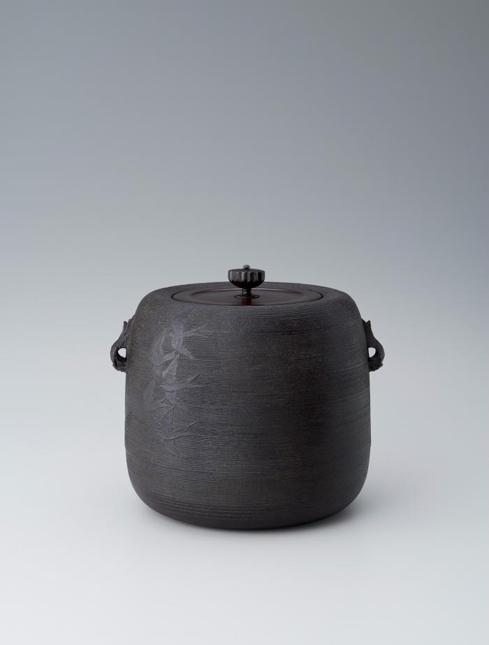 糸目紋棗釜
