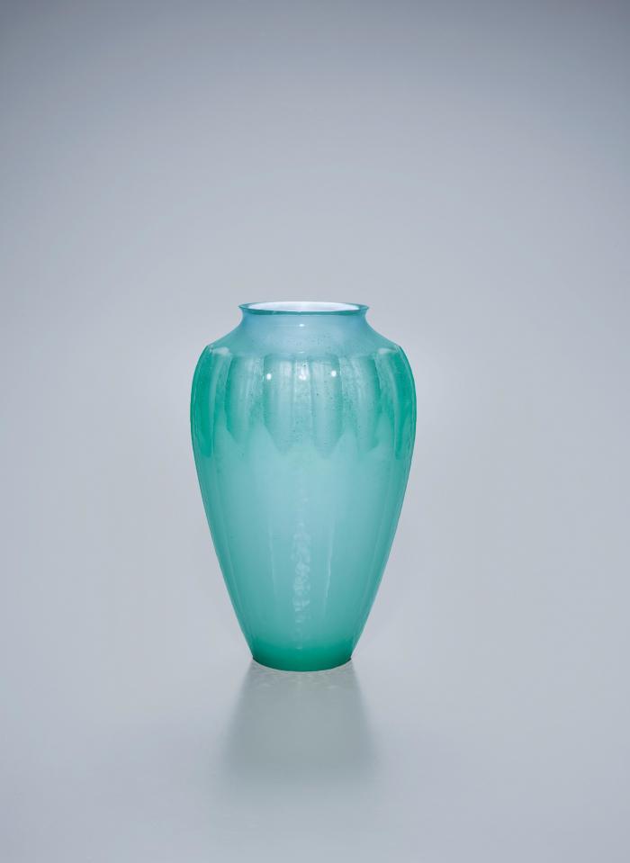 硝子花器「翠惺」