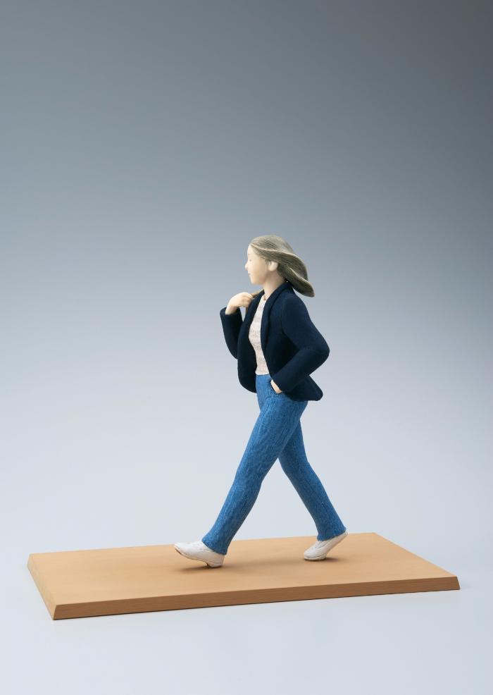 木彫木目込「表参道」