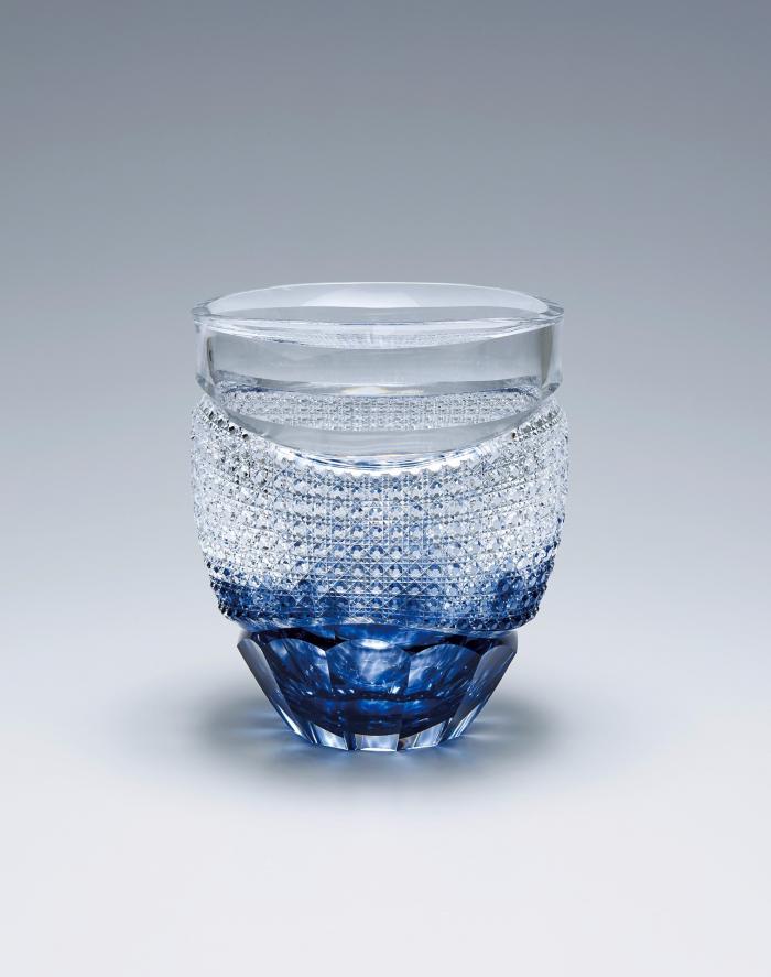 硝子切子花瓶