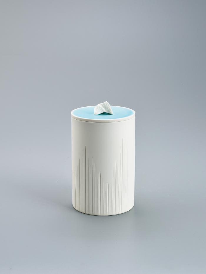 氷青釉蓋器「氷の海」