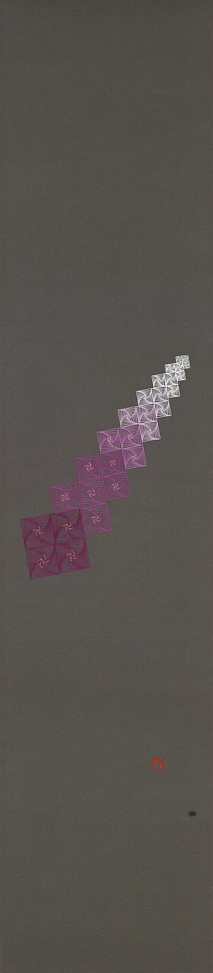 刺繡帯「糸遊」