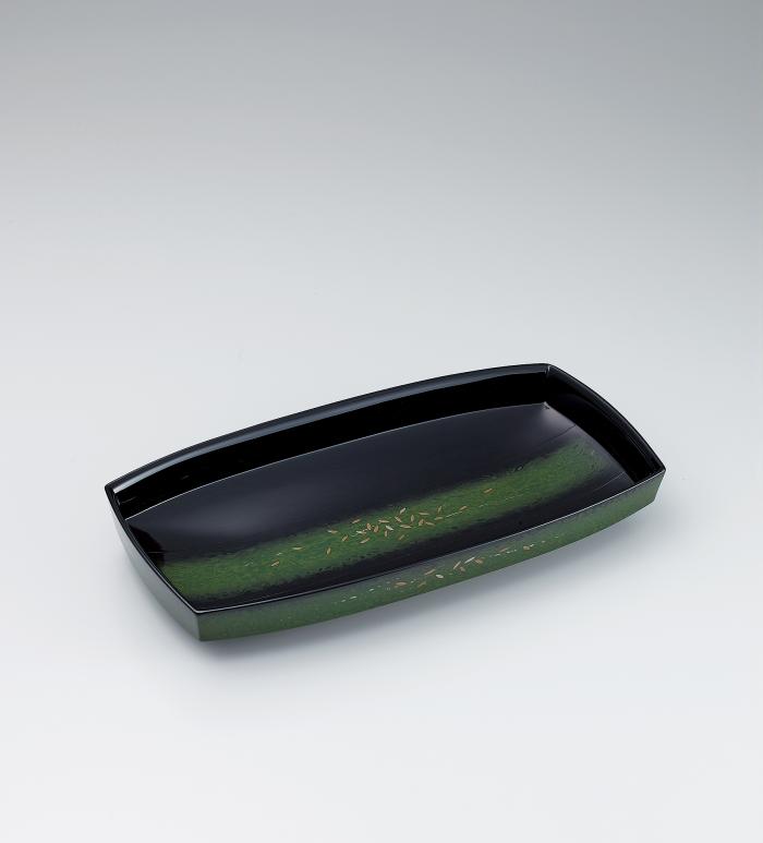 乾漆蒟醬盛器「緑風」