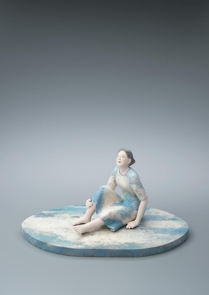 桐塑紙貼「憧憬」