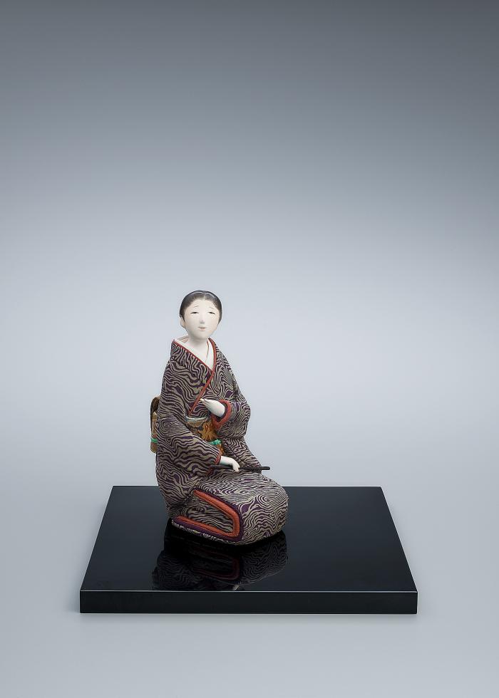 木芯桐塑木目込「よいん」