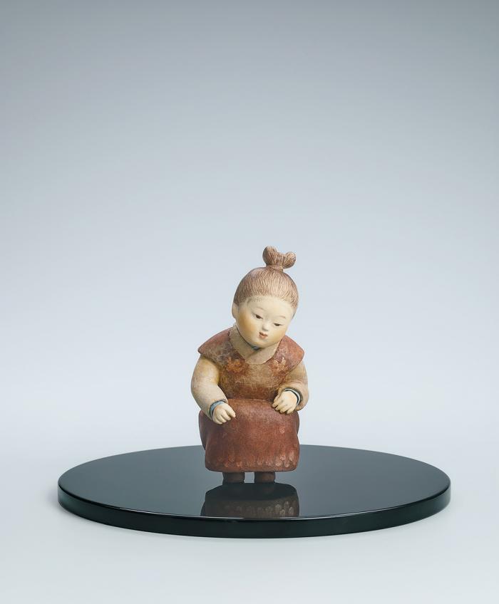 木彫紙貼「啓蟄」