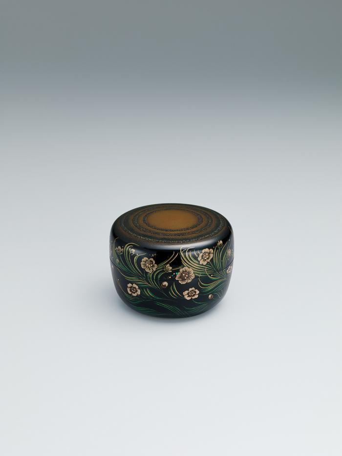 蒔絵螺鈿平棗「みなもの華」