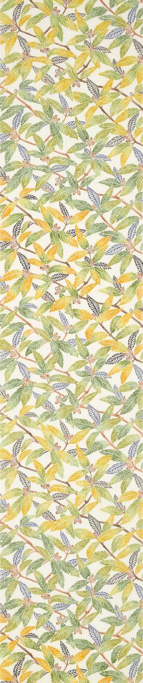 型絵染帯「小楢文」