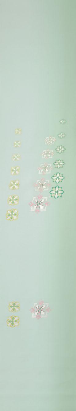 刺繡名古屋帯「光芒」