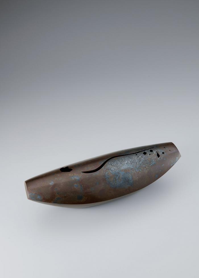 鋳銅花器「夢想」