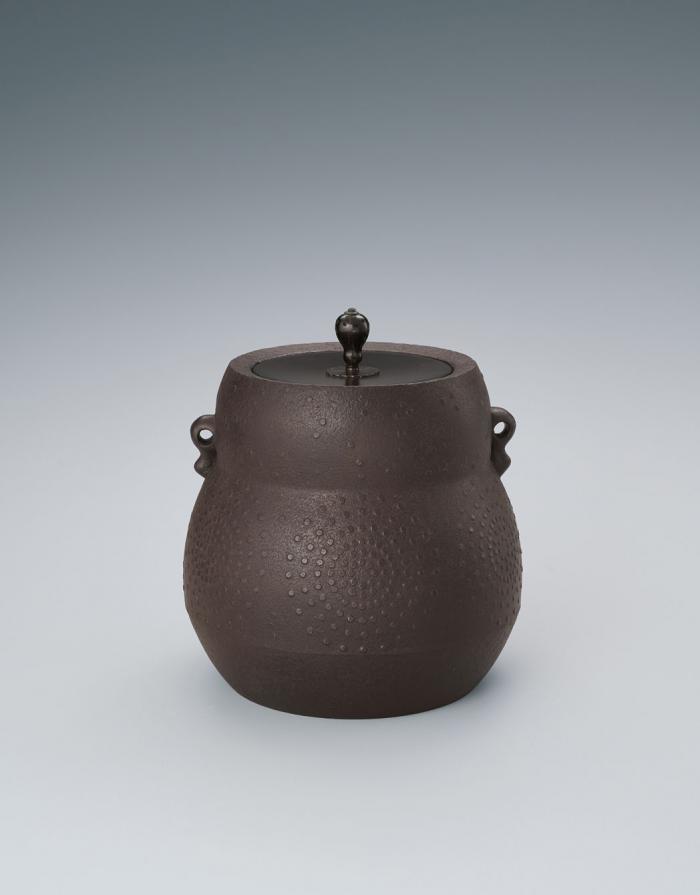 平丸霰文立瓢釜