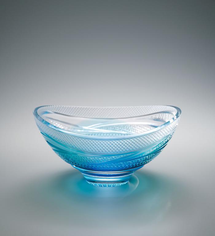 硝子切子「深遠の杯」
