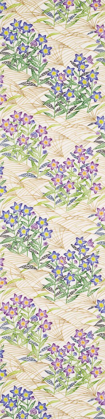 型絵染帯「花野」