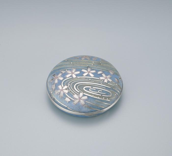 角針七宝花いかだ香合