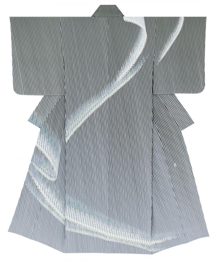 友禅訪問着「彩光幽玄」