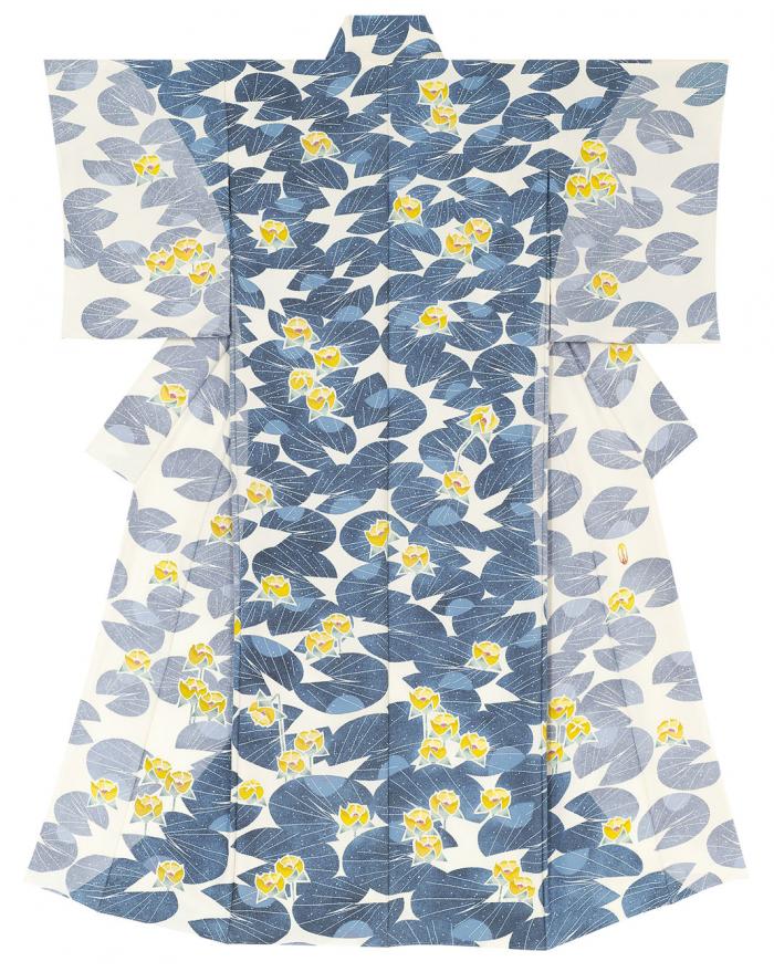 友禅訪問着「水上の夢」