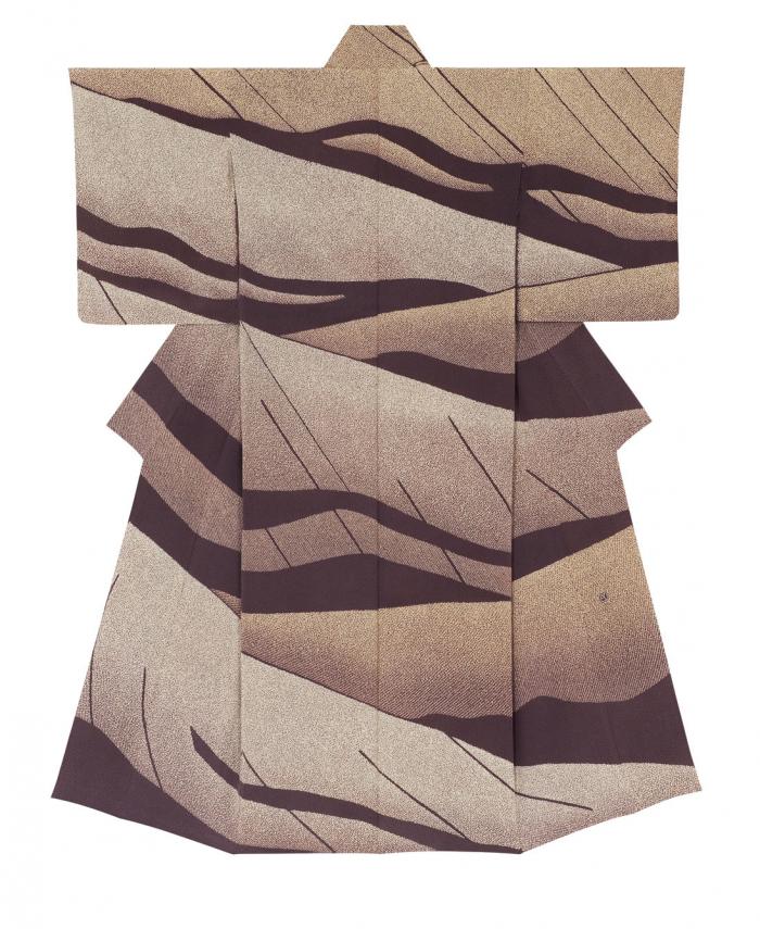 友禅訪問着「風文」