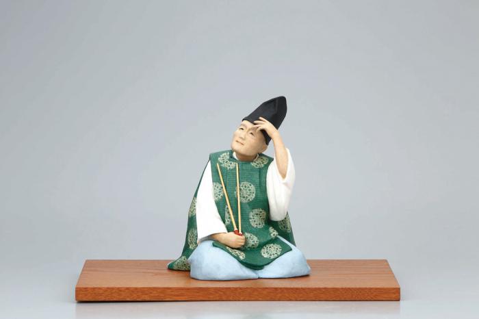 陶塑紙貼「小憩」