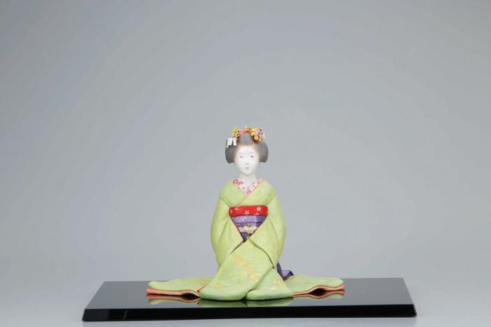 桐塑紙貼「花簪」