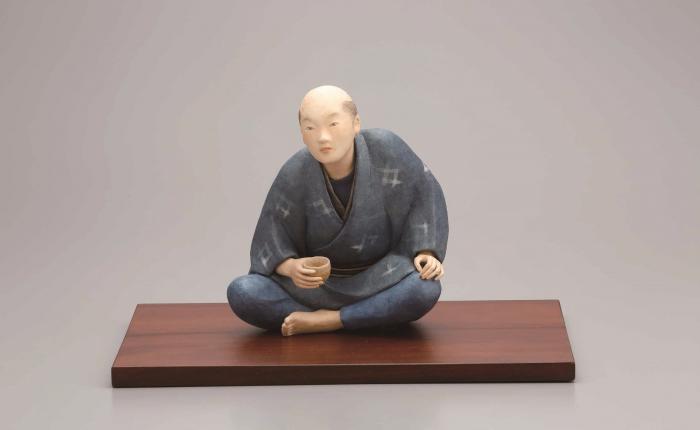 桐塑紙貼「語り」