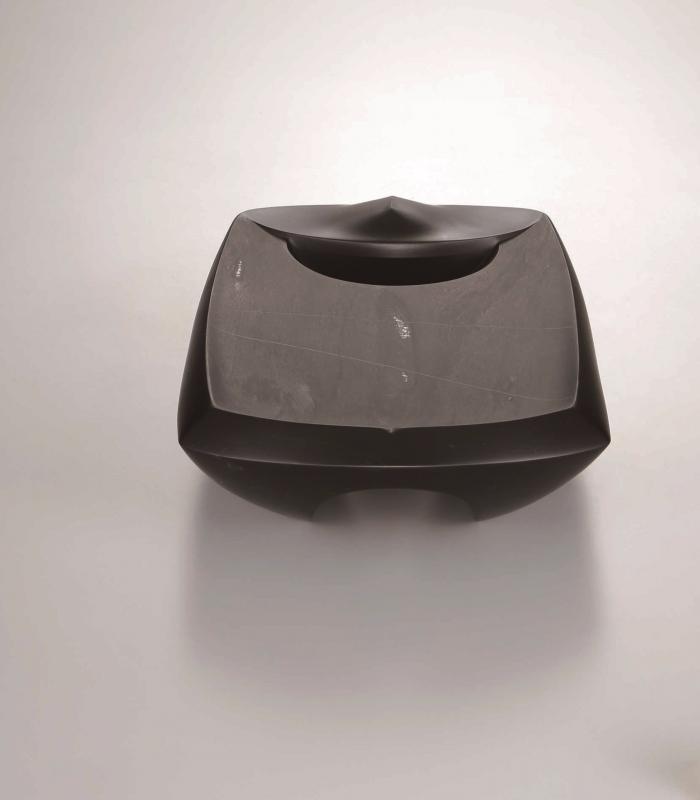 高陵硯「古月」