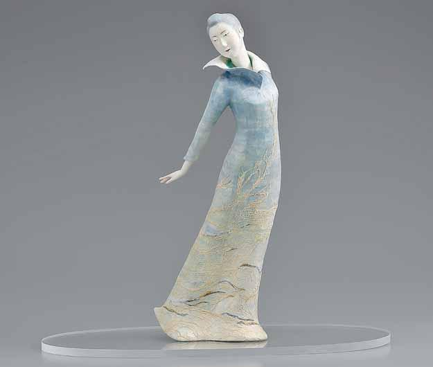 桐塑紙貼「翔」