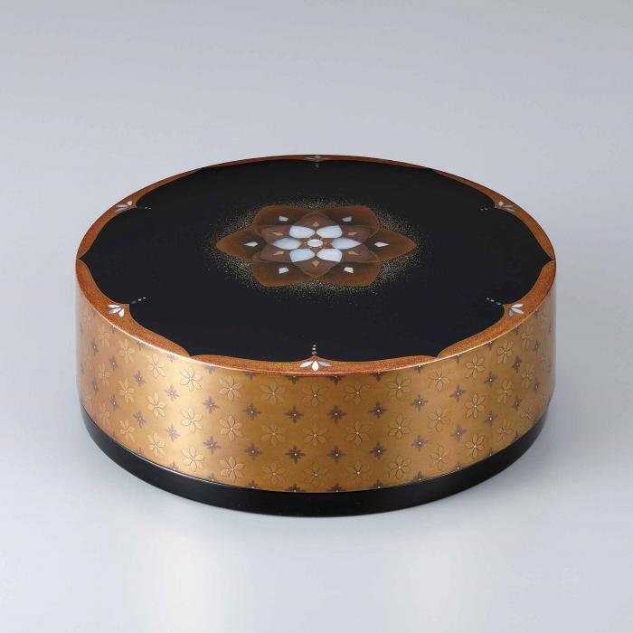 万華鏡蒔絵合子