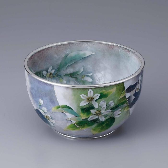有線七宝鉢「柑露」